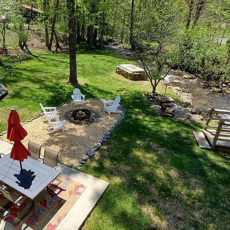 Waterwheel Cabin By The Creek Murphy Exterior photo